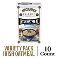 thumbnail image 1 of McCann's Regular, Apples & Cinnamon & Maple & Brown Sugar Instant Irish Oatmeal Variety Pack, Instant Oatmeal, Kosher, 10 Count Box, 1 of 9
