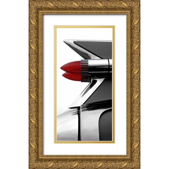 McCarthy, Matt 9x14 Gold Ornate Wood Framed with Double Matting Museum Art Print Titled - Charcoal Tailfin