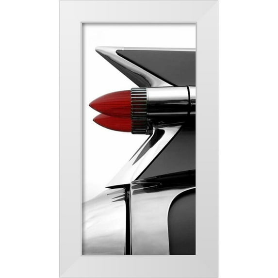 McCarthy, Matt 9x14 White Modern Wood Framed Museum Art Print Titled - Charcoal Tailfin