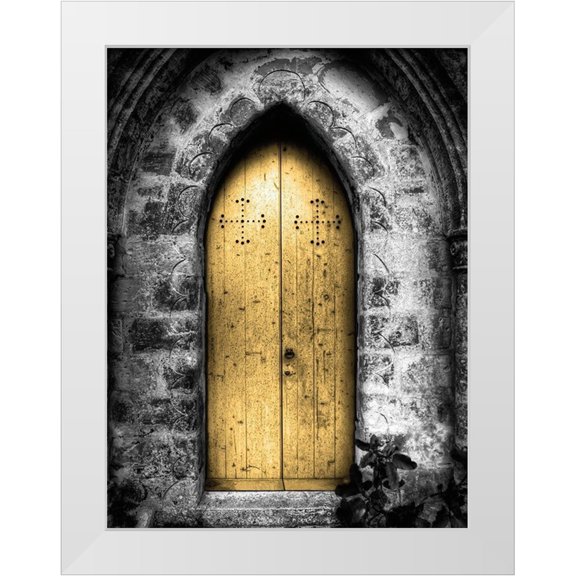 McCarthy, William 12x14 White Modern Wood Framed Museum Art Print Titled - Golden Door