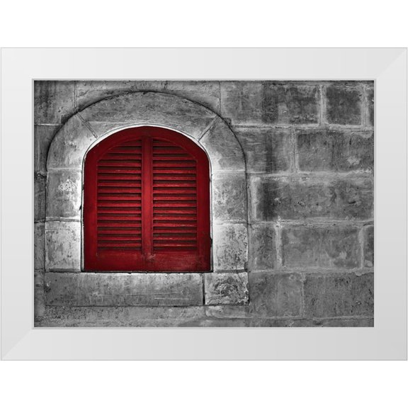 McCarthy, William 14x11 White Modern Wood Framed Museum Art Print Titled - Moonstruck Window