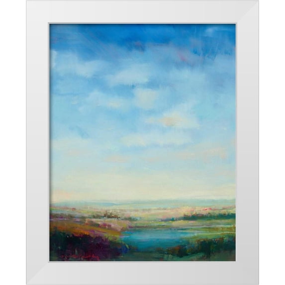 McCarthy, William 20x24 White Modern Wood Framed Museum Art Print Titled - Mystic Way