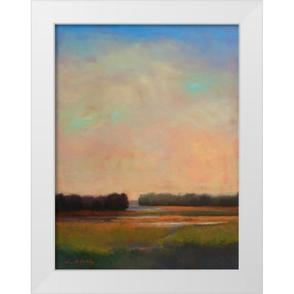 McCarthy, William 25x32 White Modern Wood Framed Museum Art Print Titled - Shifting Tide