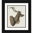 thumbnail image 1 of McCavitt, Naomi 12x14 Black Ornate Wood Framed with Double Matting Museum Art Print Titled - Savanna Impressions IV, 1 of 4
