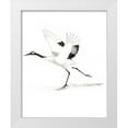 thumbnail image 1 of McCavitt, Naomi 12x14 White Modern Wood Framed Museum Art Print Titled - Japanese Cranes III, 1 of 4