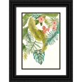 thumbnail image 1 of McCavitt, Naomi 13x18 Black Ornate Wood Framed with Double Matting Museum Art Print Titled - Soft Tropics II, 1 of 4