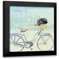 thumbnail image 1 of McCavitt, Naomi 15x15 Black Modern Framed Museum Art Print Titled - Biking Through Amsterdam, 1 of 5