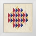 thumbnail image 1 of McCavitt, Naomi 15x15 White Modern Wood Framed Museum Art Print Titled - Geometric Pattern Play IV, 1 of 4