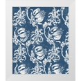 thumbnail image 1 of McCavitt, Naomi 15x17 White Modern Wood Framed Museum Art Print Titled - Indigo Floral Chintz I, 1 of 4