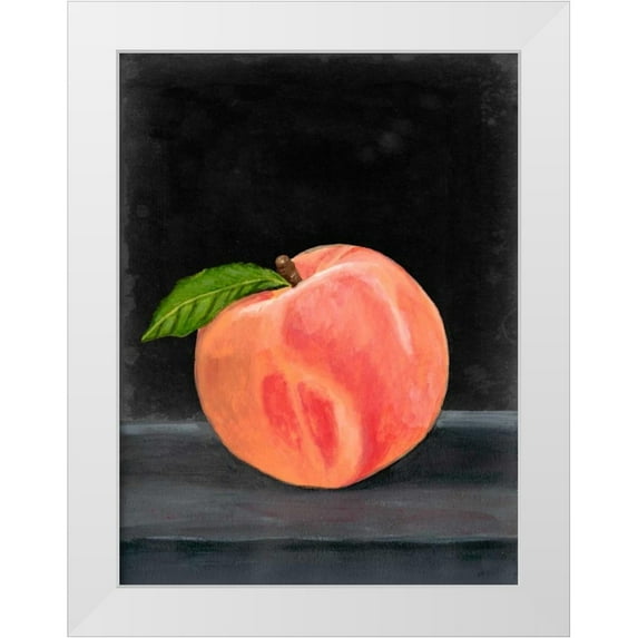 McCavitt, Naomi 15x18 White Modern Wood Framed Museum Art Print Titled - Fruit on Shelf VIII