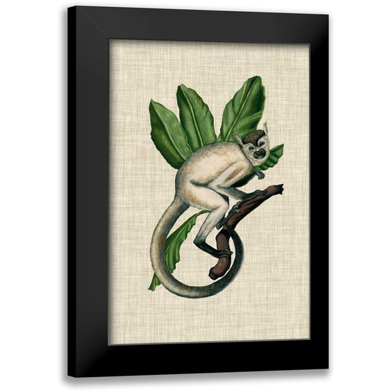 McCavitt, Naomi 17x24 Black Modern Framed Museum Art Print Titled - Canopy Monkey IV