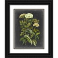 thumbnail image 1 of McCavitt, Naomi 19x24 Black Ornate Wood Framed with Double Matting Museum Art Print Titled - Bookplate Floral I, 1 of 4
