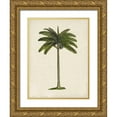 thumbnail image 1 of McCavitt, Naomi 19x24 Gold Ornate Wood Framed with Double Matting Museum Art Print Titled - British Palms IV, 1 of 4