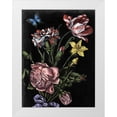 thumbnail image 1 of McCavitt, Naomi 19x24 White Modern Wood Framed Museum Art Print Titled - Dark Floral IV, 1 of 4
