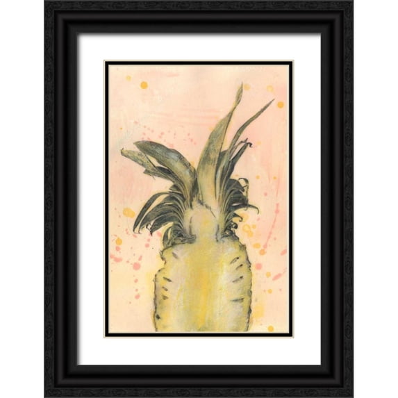McCavitt, Naomi 23x32 Black Ornate Wood Framed with Double Matting Museum Art Print Titled - Pineapple Delight II