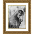 thumbnail image 1 of McCavitt, Naomi 25x32 Gold Ornate Wood Framed with Double Matting Museum Art Print Titled - Dappled Grey II, 1 of 4