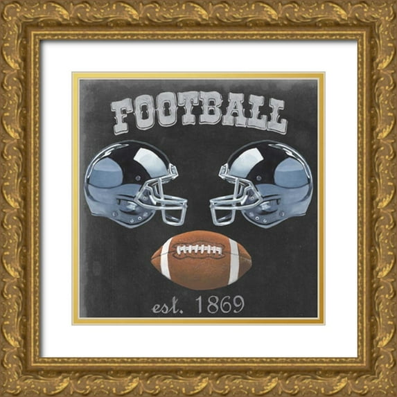 McCavitt, Naomi 26x26 Gold Ornate Wood Framed with Double Matting Museum Art Print Titled - Sporting History II