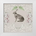 thumbnail image 1 of McCavitt, Naomi 26x26 White Modern Wood Framed Museum Art Print Titled - Hare and Antlers I, 1 of 4