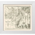 thumbnail image 1 of McClellan 16x15 White Modern Wood Framed Museum Art Print Titled - Elko County Nevada - McClellan 1894, 1 of 4