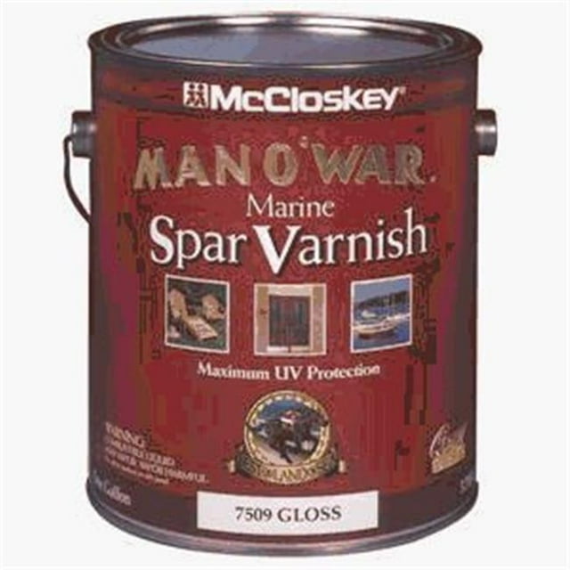 McCloskey Man O' War SemiGloss Clear Marine Spar Varnish 1 gal