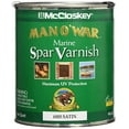 McCloskey Man O' War Satin Clear Marine Spar Varnish 1 qt