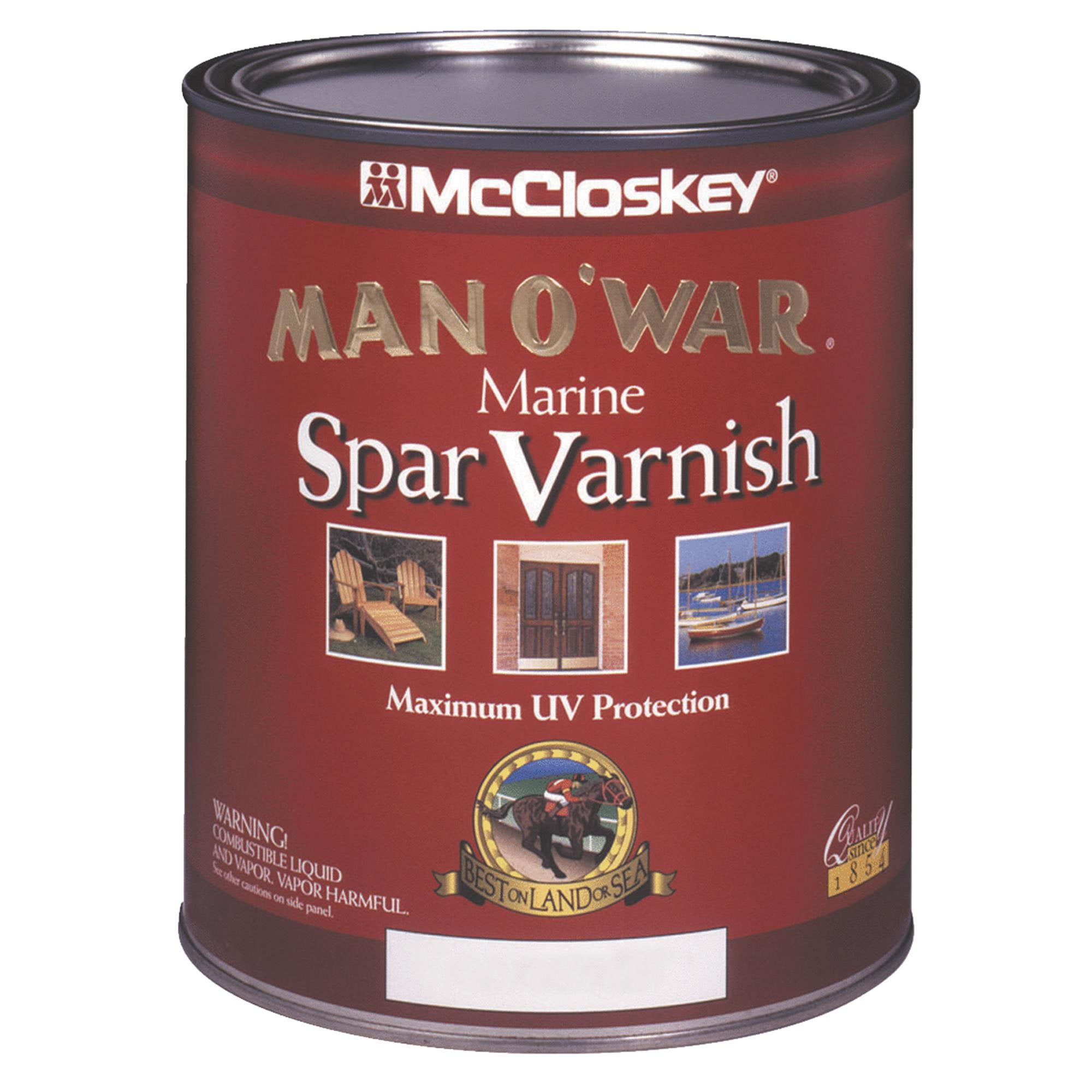 McCloskey Man O'War Spar Marine Interior & Exterior Varnish