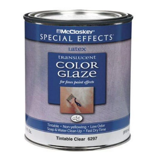 McCloskey Special Effects Latex Translucent Color Glaze 1Quart