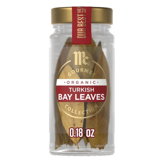 McCormick 100% Organic Turkish Bay Leaves (Pack of 10)