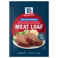 thumbnail image 1 of McCormick 30% Less Sodium Meat Loaf Seasoning Mix, 1.25 oz Packet, 1 of 12