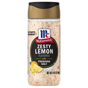 McCormick Zesty Lemon Finishing Salt, 4.97 oz Bottle