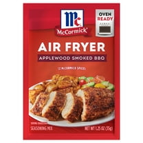 McCormick Air Fryer Applewood Smoked BBQ Seasoning Mix, 1.25 oz Envelope