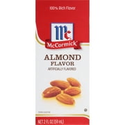 McCormick All Natural Gluten Free Imitation Almond Extract, 2.0 fl oz Box