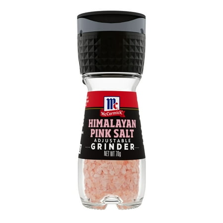 McCormick All Natural Himalayan Pink Salt Grinder, 2.5 oz Bottle