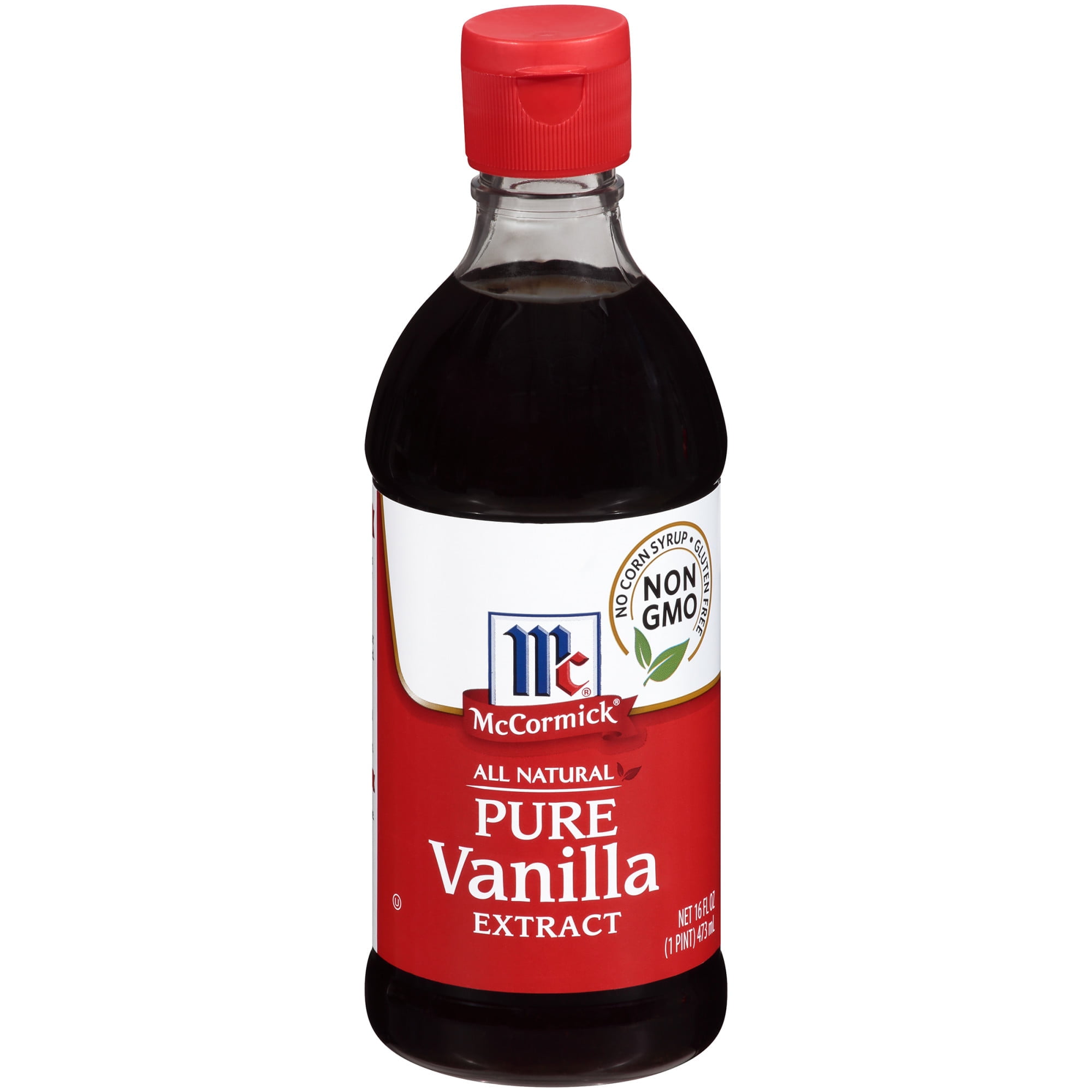 McCormick All Natural Pure Vanilla Extract, 16 fl oz Baking Extracts