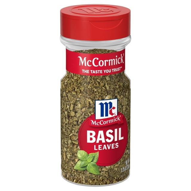 McCormick Basil Leaves, 1.25 STF9 oz - Walmart.com