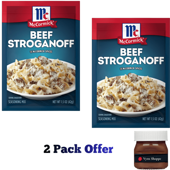 McCormick Beef Stroganoff Sauce Seasoning Mix, 1.5 oz Packet