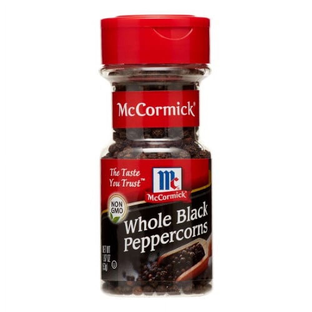 McCormick Black Pepper - Whole (Pack of 6)