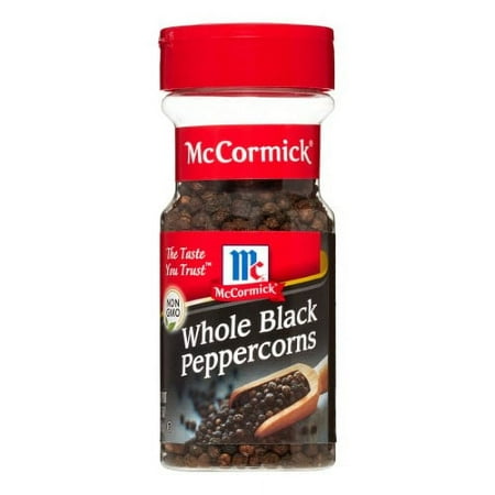 McCormick Whole Black Peppercorns (Pack of 8)