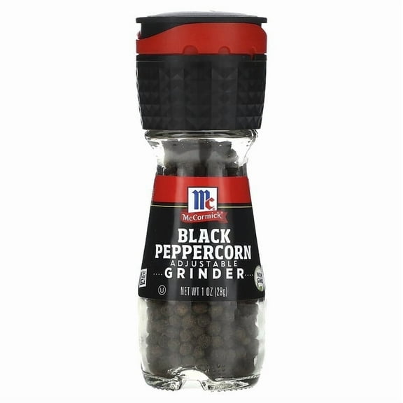 McCormick, Black Peppercorn Grinder, 1 oz