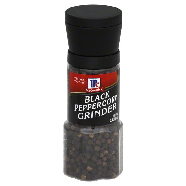 McCormick Black Peppercorn Grinder 3.1 oz. Shaker