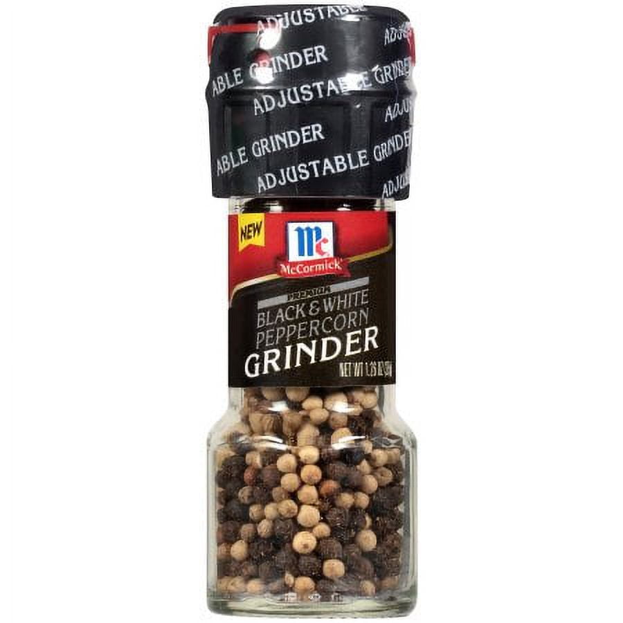 McCormick Black & White Peppercorn Grinder 1.26 Oz Manual Spice & Herb