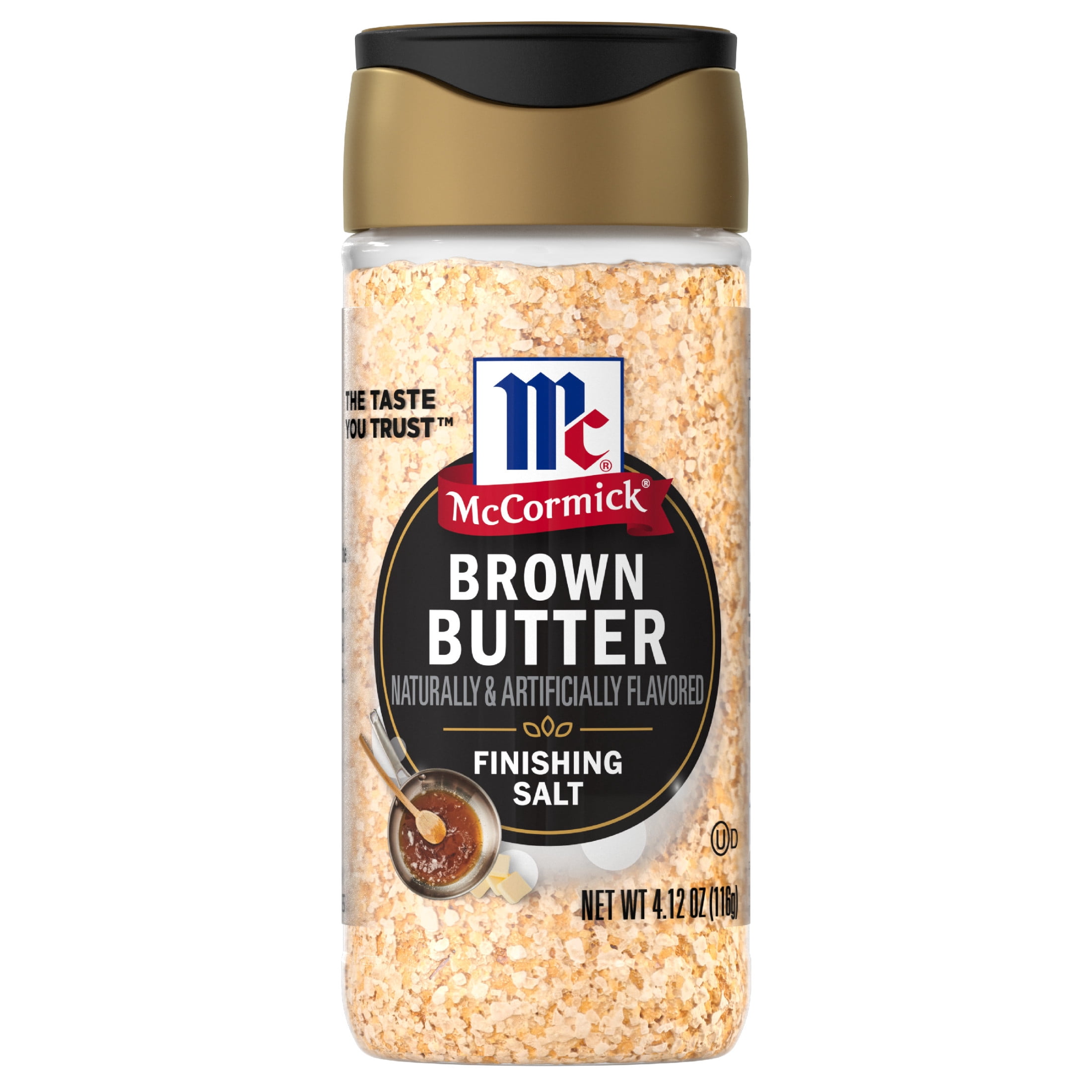 McCormick Brown Butter Finishing Salt, 4.12 oz Bottle