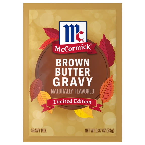 McCormick Brown Butter Gravy, 0.87 oz Packet