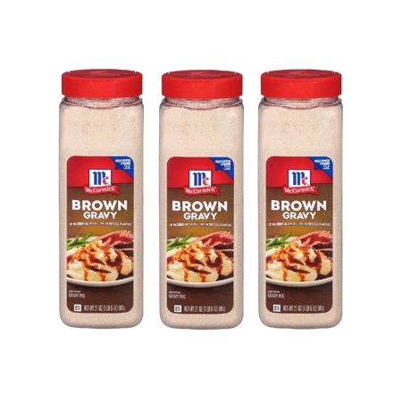 McCormick Brown Gravy Mix, 21 oz 3PK
