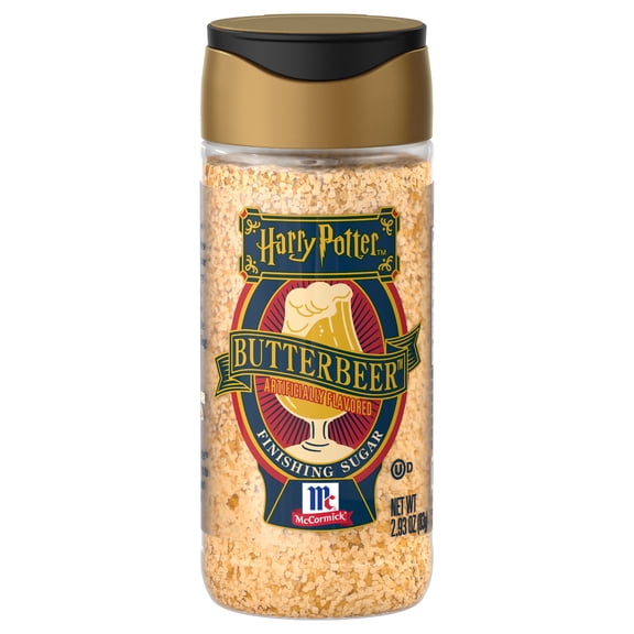 McCormick Butterbeer Fin Sugar Harry Potter, 2.93 oz