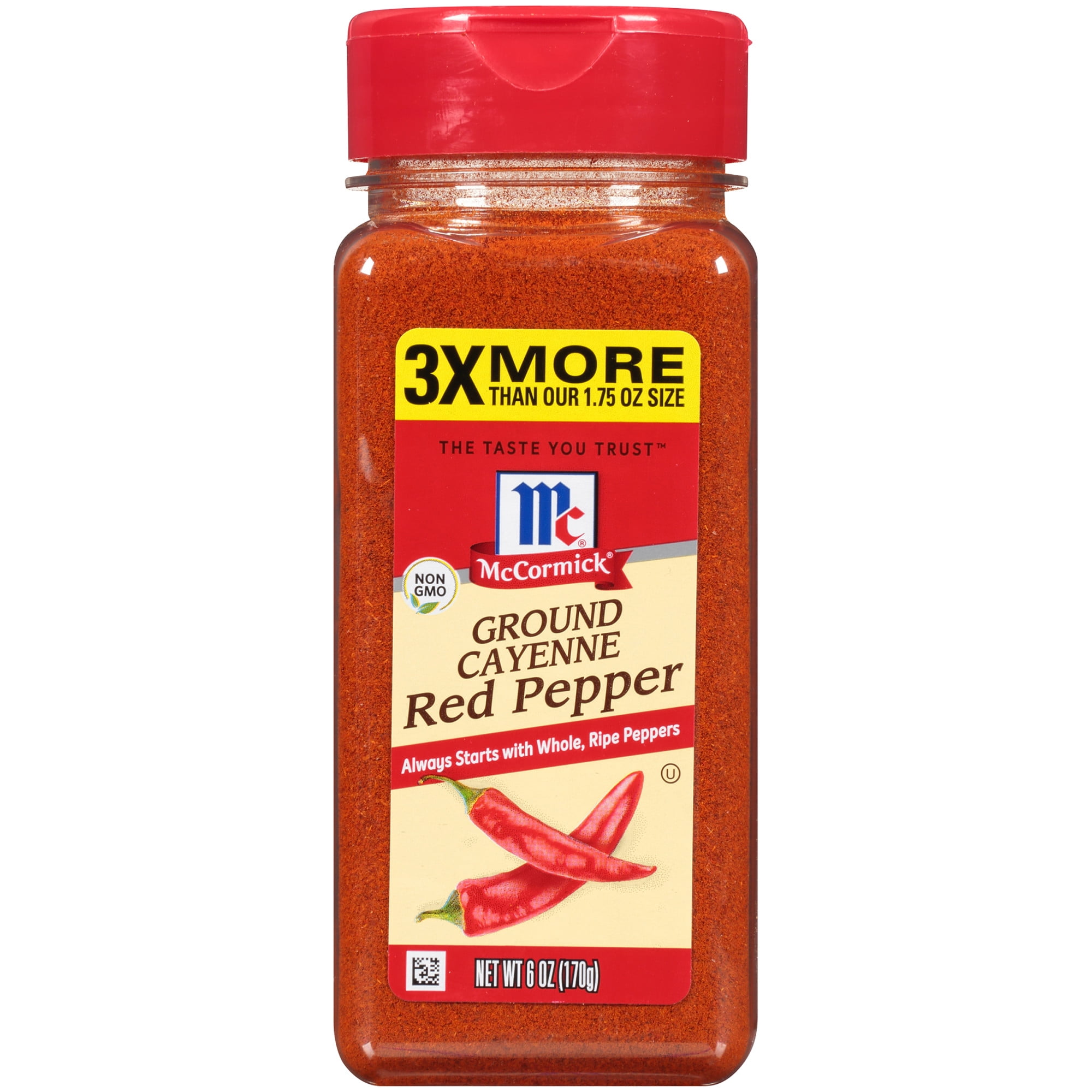 McCormick Cayenne Pepper - Ground, 6 oz Mixed Spices & Seasonings