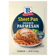 McCormick Chicken Parmesan One Sheet Pan Seasoning Mix, 1.5 oz Packet