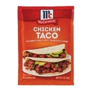 McCormick Chicken Taco Seasoning Mix, 1 oz Envelope
