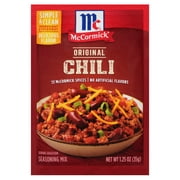 McCormick Chili Seasoning Mix, 1.25 oz Envelope