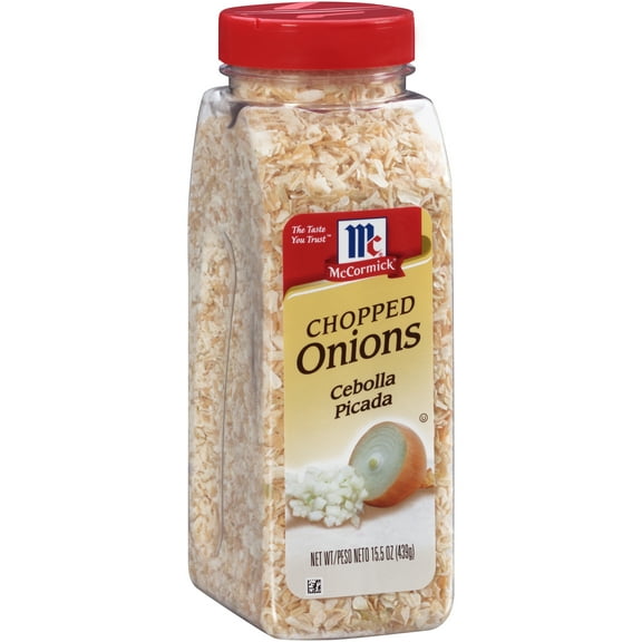 McCormick Chopped Onion, 15.5 Ounce -- 12 per case.